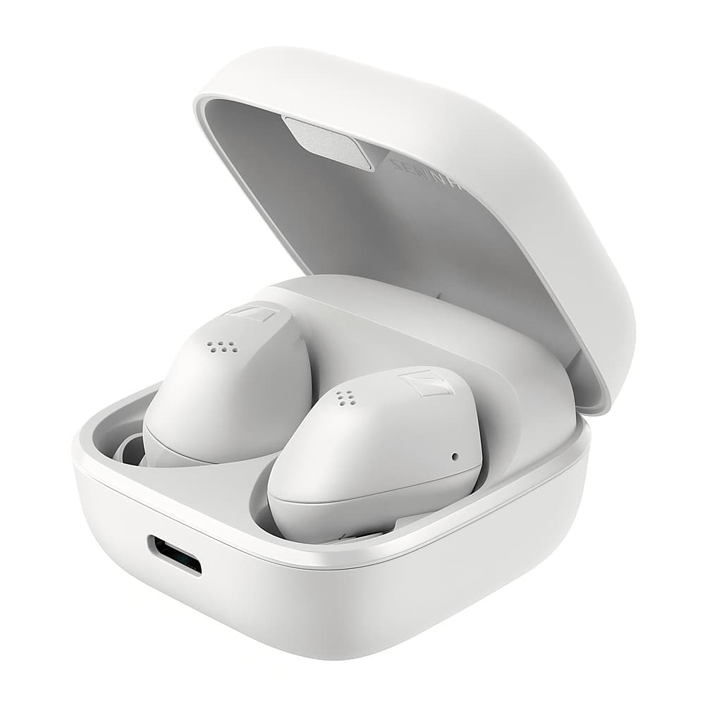 Sennheiser - ACCENTUM True Wireless Earbuds - White - Front_Zoom