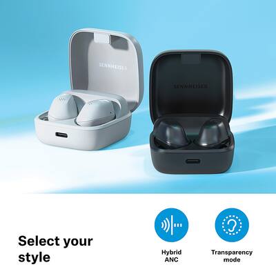 Sennheiser ACCENTUM True Wireless Earbuds Black ACCENTUM True Sennheiser ACCENTUM True Wireless Earbuds Black ACCENTUM True