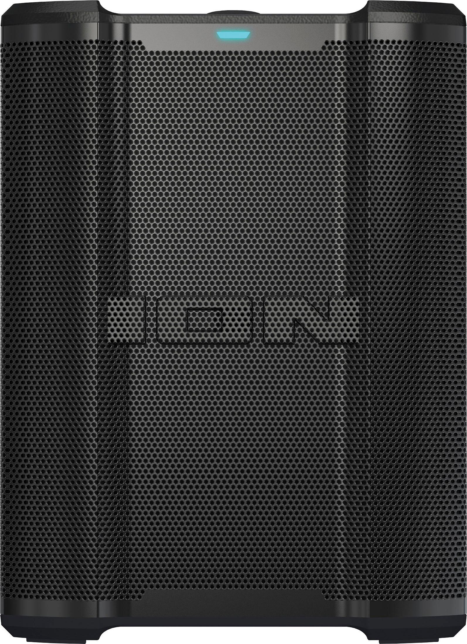 ION Audio - Trouper 100 Portable Bluetooth Speaker with Multi-Channel Mixer - Black - Front_Zoom