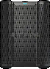 Front. ION Audio - Trouper 100 Battery-Powered Portable Speaker System with Multi-Channel Mixer and FM Radio - Black.