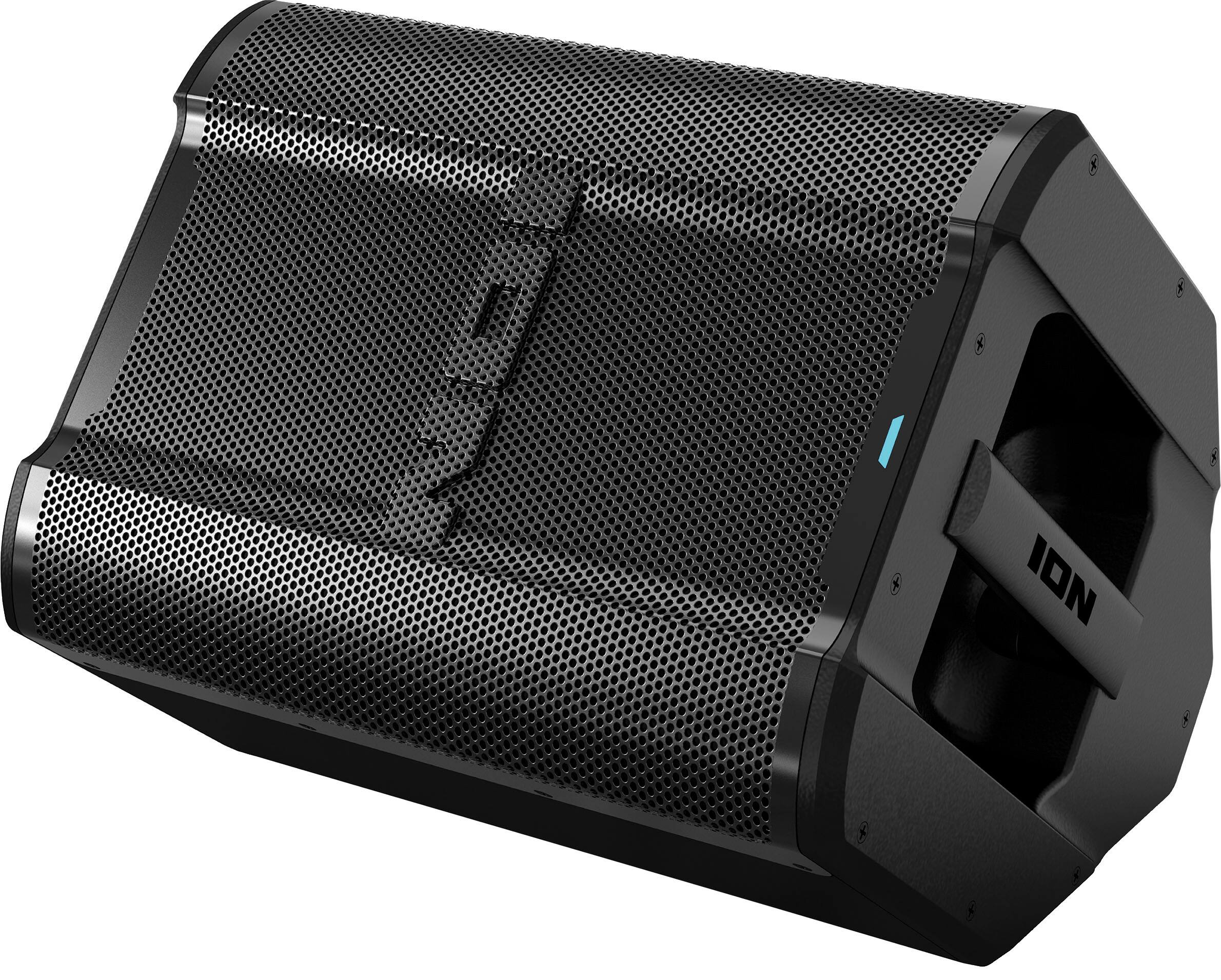 Alt View 11. ION Audio - Trouper 100 Battery-Powered Portable Speaker System with Multi-Channel Mixer and FM Radio - Black.