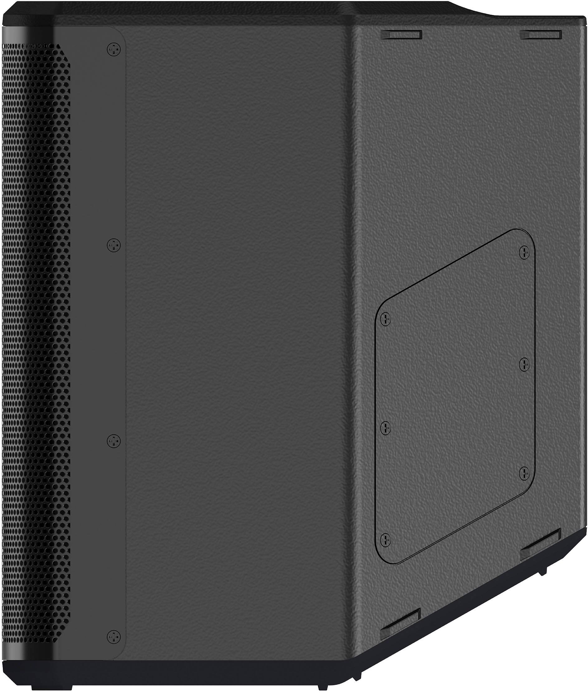 Alt View 12. ION Audio - Trouper 100 Battery-Powered Portable Speaker System with Multi-Channel Mixer and FM Radio - Black.