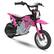 Front. Hyper - HPR 350 Dirt Bike w/ 40 Min Operating Time & 14 MPH Max Speed - Pink.