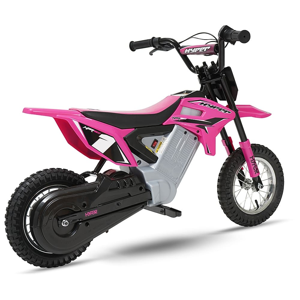 Alt View 12. Hyper - HPR 350 Dirt Bike w/ 40 Min Operating Time & 14 MPH Max Speed - Pink.