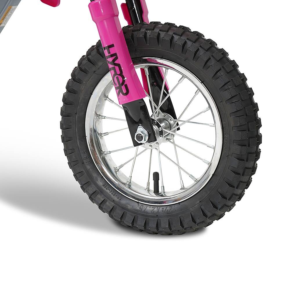 Alt View 14. Hyper - HPR 350 Dirt Bike w/ 40 Min Operating Time & 14 MPH Max Speed - Pink.