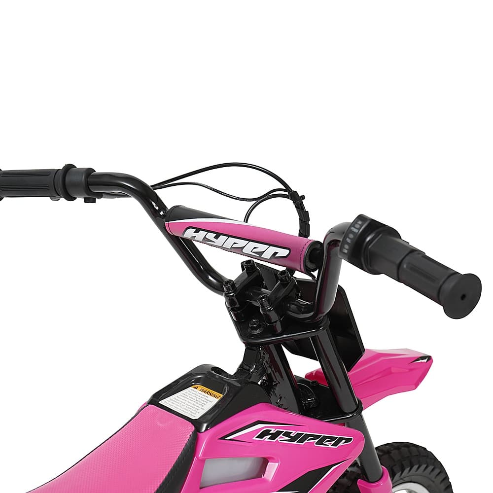 Alt View 16. Hyper - HPR 350 Dirt Bike w/ 40 Min Operating Time & 14 MPH Max Speed - Pink.