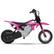 Left. Hyper - HPR 350 Dirt Bike w/ 40 Min Operating Time & 14 MPH Max Speed - Pink.