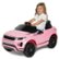 Angle. Hyper - Range Rover Evoque Powered Ride-On Car 12V - Pink.