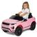 Angle. Hyper - Range Rover Evoque Powered Ride-On Car 12V - Pink.