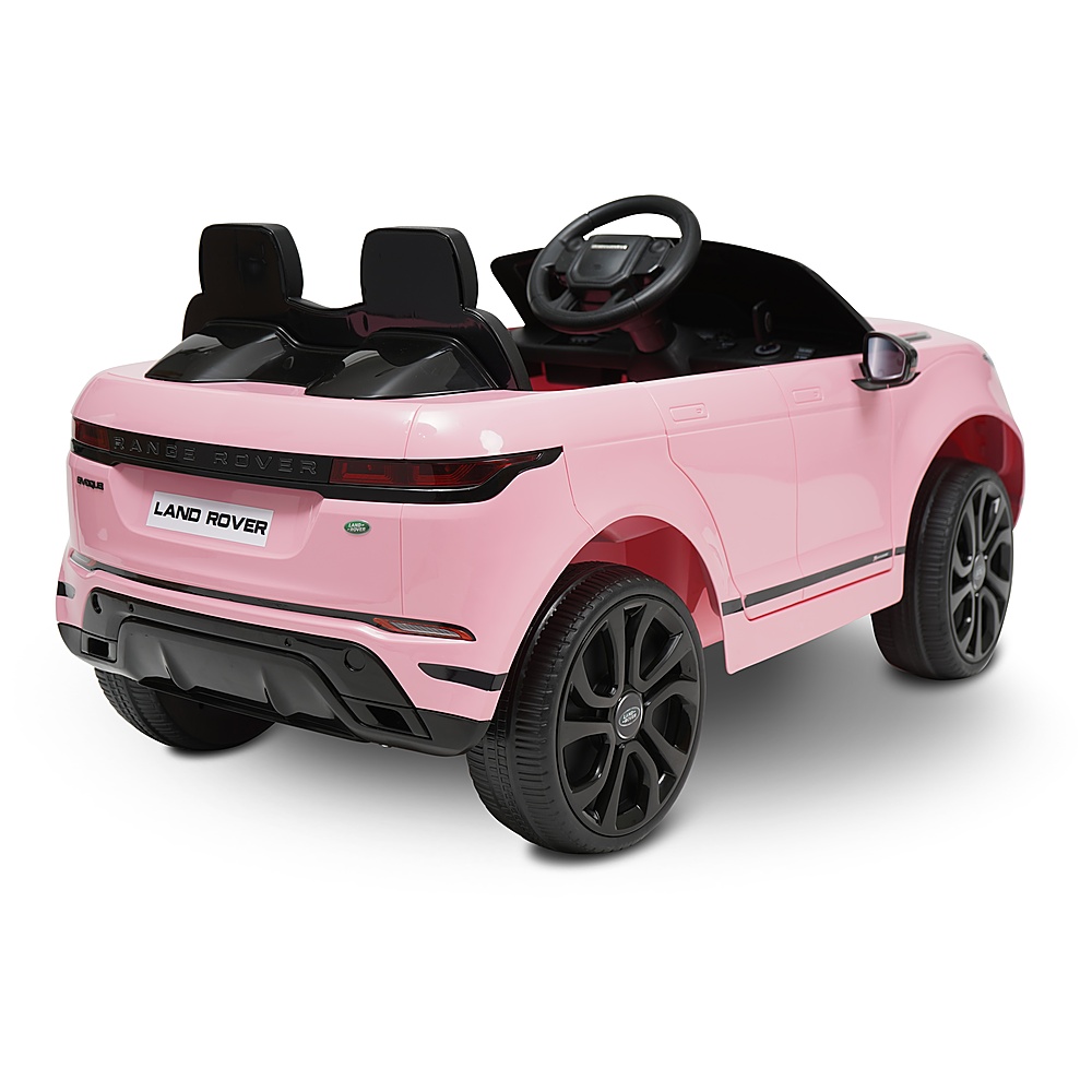 Left View: Hyper - Range Rover Evoque Powered Ride-On Car 12V - Pink
