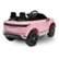 Left. Hyper - Range Rover Evoque Powered Ride-On Car 12V - Pink.
