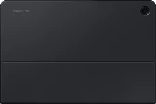 Front. Samsung - Galaxy Tab A9+ Slim Keyboard Book cover - Black.