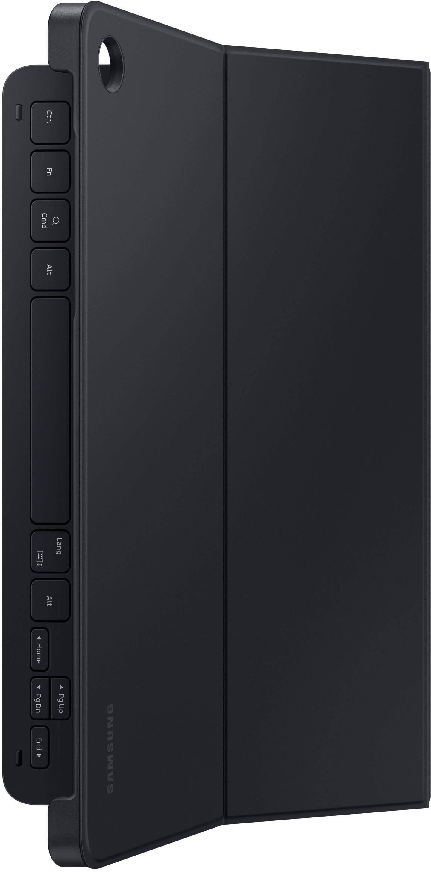 The text on the image reads "Ctrl Fe Cmd O iY ! Lang ANl Home PUDo E . Pgup SAMSUNG." This text is likely a combination of keyboard shortcuts and a brand name. The keyboard shortcuts are for various functions, such as controlling the volume, opening a new window, and navigating through files. The brand name "SAMSUNG" is associated with the device, which is a Samsung product.