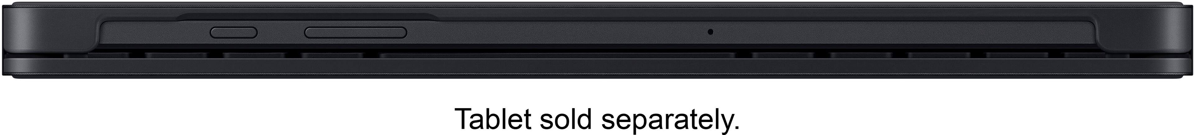 Alt View 21. Samsung - Galaxy Tab A9+ Slim Keyboard Book cover - Black.