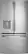 Front. GE - 20.6 Cu. Ft. French Door Counter Depth Refrigerator with Space Saving Icemaker - Stainless Steel.