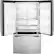Alt View 12. GE - 20.6 Cu. Ft. French Door Counter Depth Refrigerator with Space Saving Icemaker - Stainless Steel.