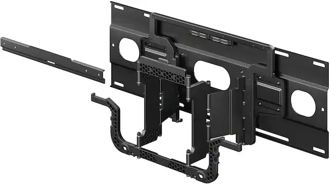 Front. Sony - Ultra-slim TV Wall Mount Bracket - Black.