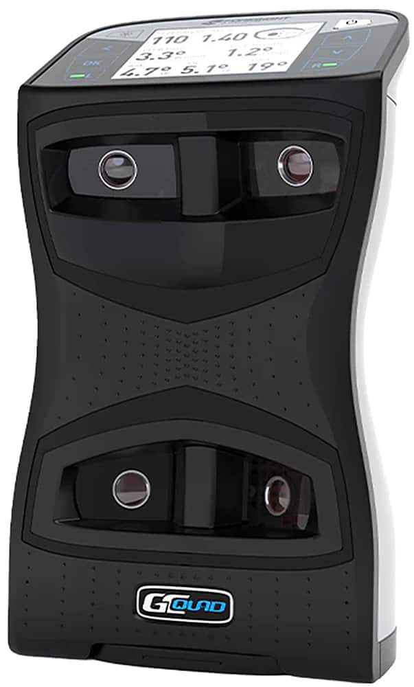 Left. Foresight Sports - GC Quad Golf Launch Monitor with Club - Black.