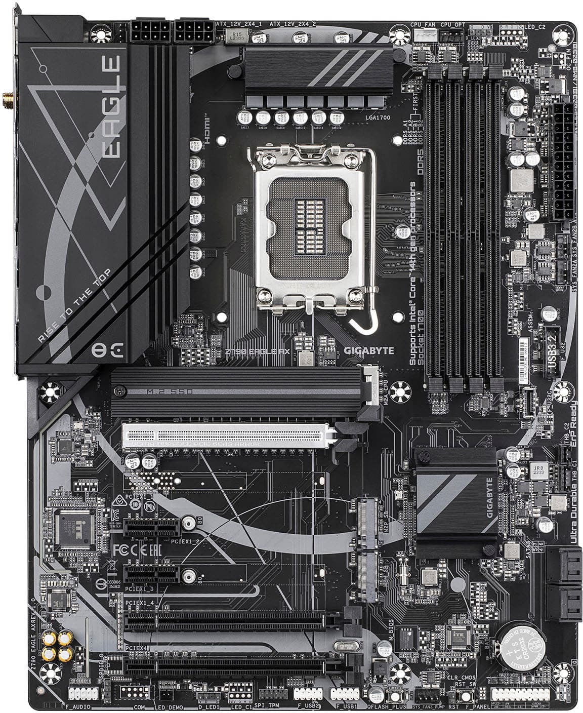 GIGABYTE – Z790 EAGLE AX (Socket LGA 1700) Intel Z790 ATX DDR5 Wi-Fi 6E Motherboard – Black Sansujyuku sansujyuku.com