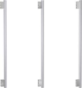 Thermador - Masterpiece Series Handle Kit for 36" Bottom Mount Refrigerator - Stainless Steel