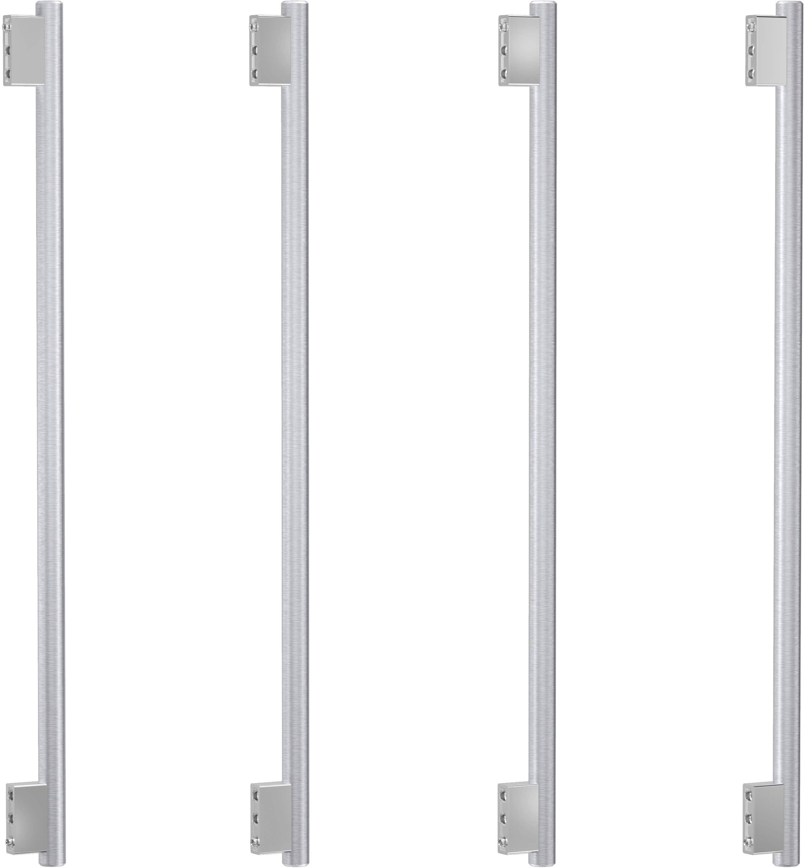 Thermador - Masterpiece Series Handle Kit for 36" and 42" French Door Bottom Mount Refrigerator - Stainless Steel - Front_Zoom