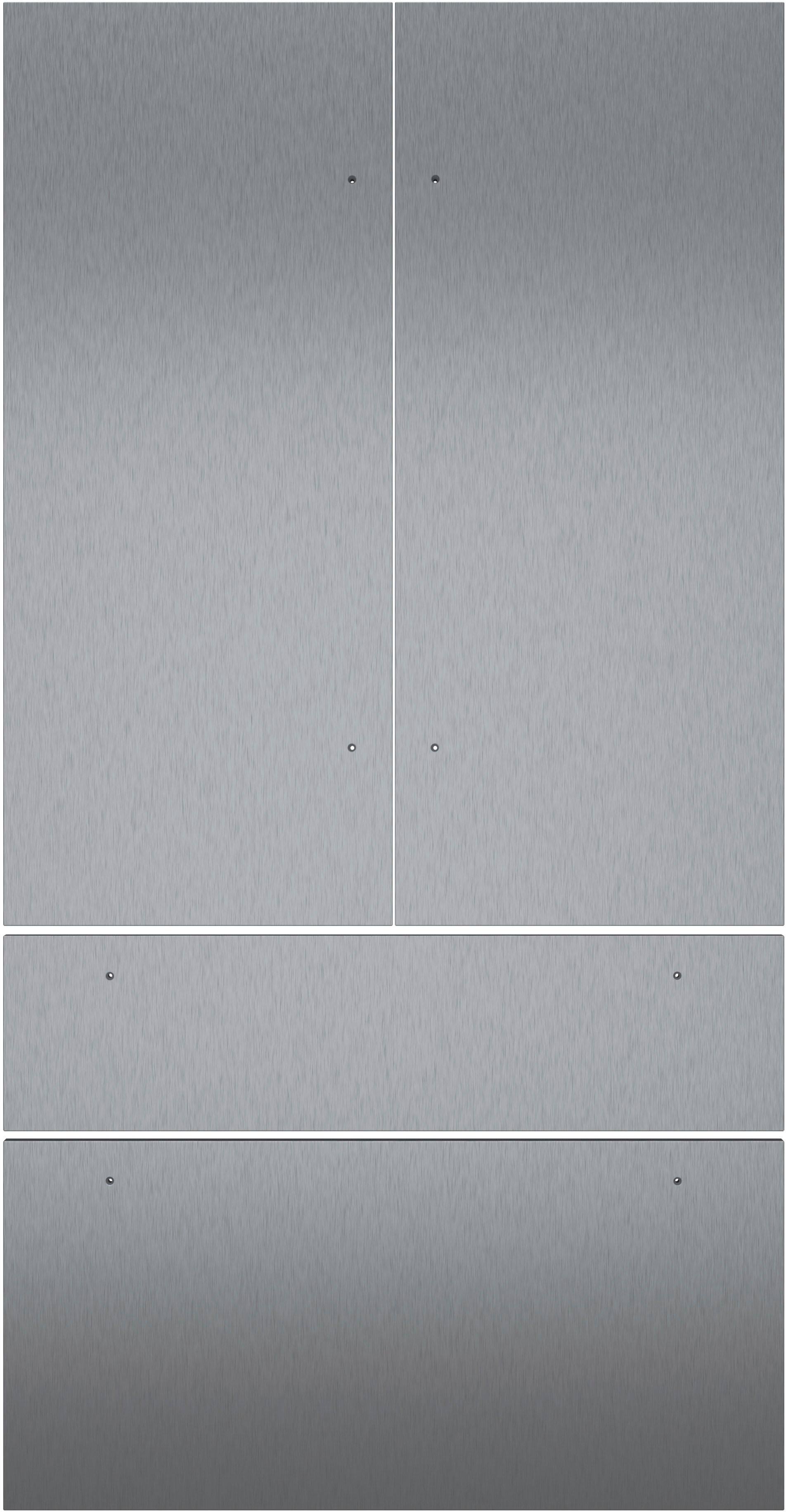 Thermador - Door Panel Kit for T42IT100NP French Door Bottom Freezer Refrigerator - Stainless Steel