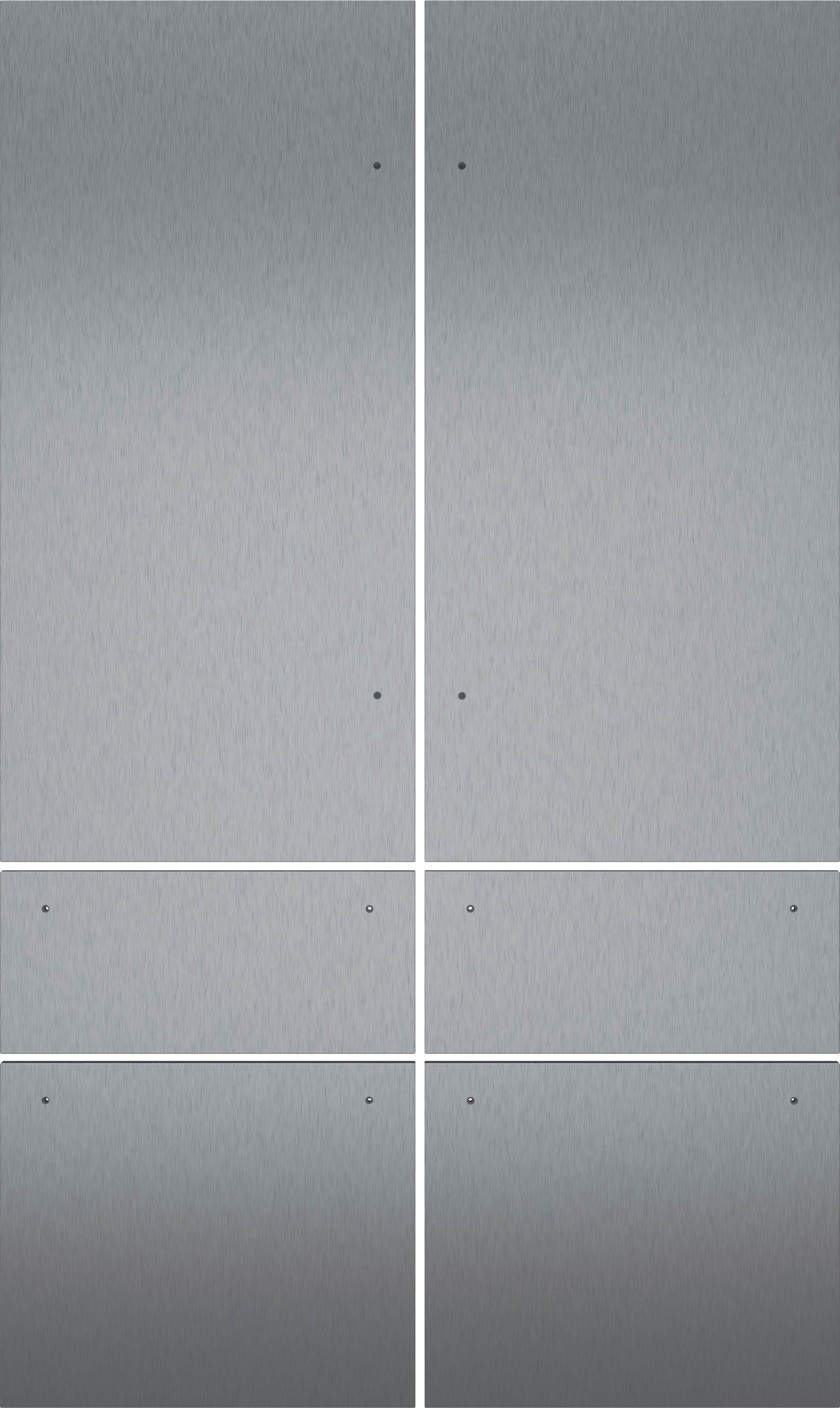 Thermador - Door Panel Kit for T48IT100NP French Door Bottom Freezer Refrigerator - Stainless Steel - Front_Zoom