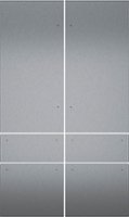 Thermador - 48in SS door panel kit (6 Panels) - Stainless Steel - Front_Zoom