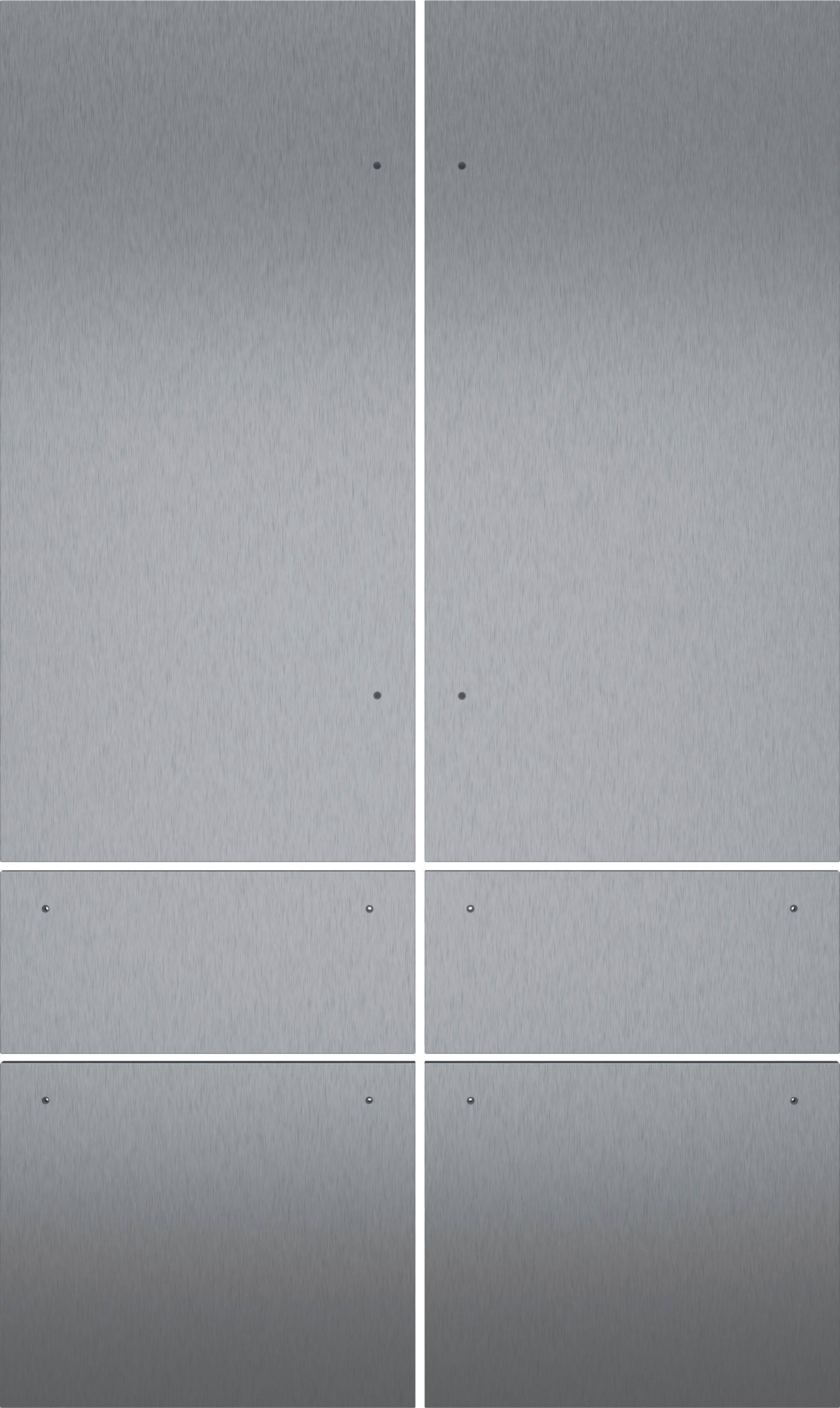 Thermador - Door Panel Kit for T48IT100NP French Door Bottom Freezer Refrigerator - Stainless Steel