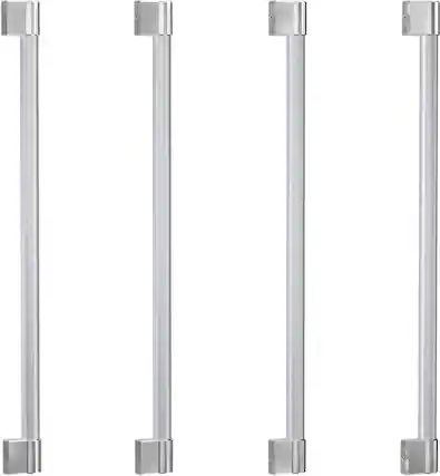 Front. Thermador - Professional Series Handle Kit for Thermador 36" and 42" French Door Bottom Mount Refrigerator - Stainless Steel.