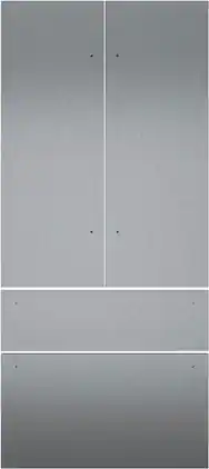 Thermador - Door Panel Kit for T36IT100NP French Door Bottom Freezer Refrigerator - Stainless Steel