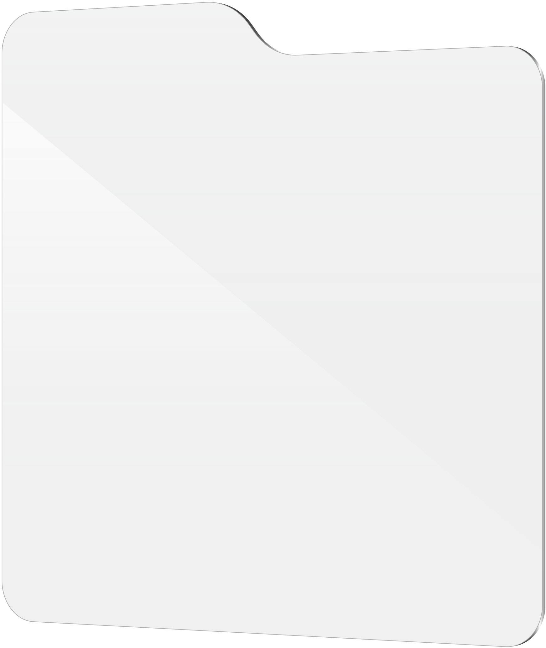 Left. ZAGG - InvisibleShield Glass+ Defense Screen Protector for Samsung Galaxy Z Flip6 - Clear.