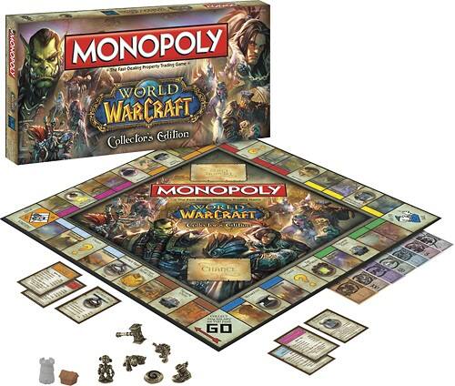 Alt View Standard 1. USAOPOLY - MONOPOLY: World of Warcraft Collector's Edition Game.