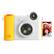 Front. Kodak - Smile+ Wireless 2x3 Digital Instant Print Camera with Effect Lenses & Zink Technology - White.
