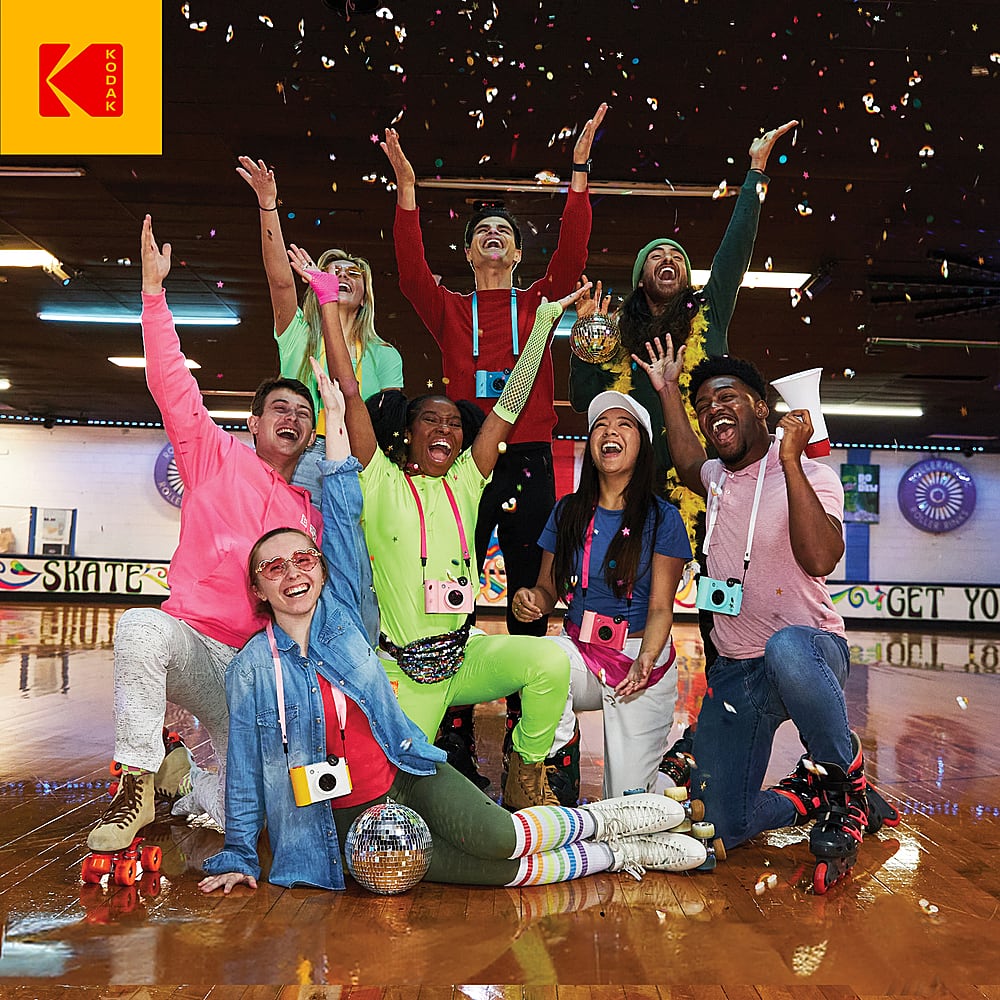 Alt View 15. Kodak - Smile+ Wireless 2x3 Digital Instant Print Camera with Effect Lenses & Zink Technology - Pink.