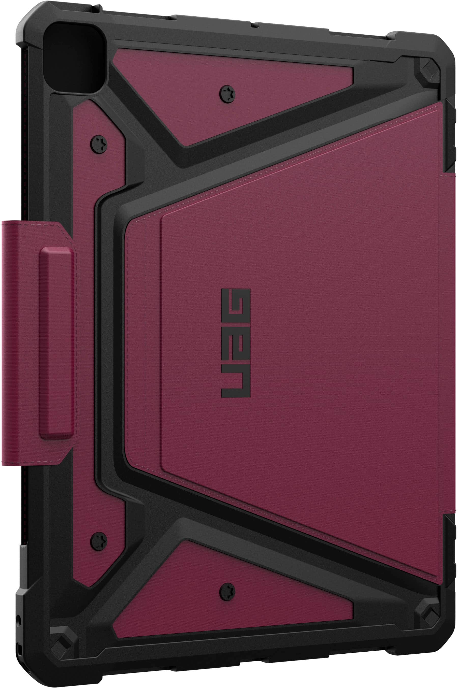 Alt View 11. UAG - Metropolis SE Case for iPad Pro 13" (Gen 7/M4 chip) - Bordeaux.