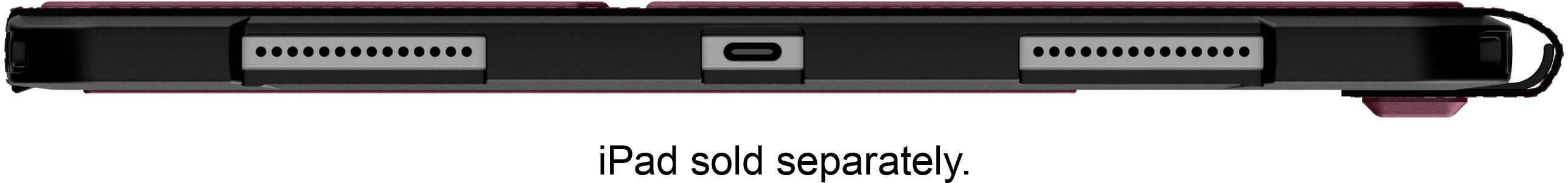 Alt View 12. UAG - Metropolis SE Case for iPad Pro 13" (Gen 7/M4 chip) - Bordeaux.