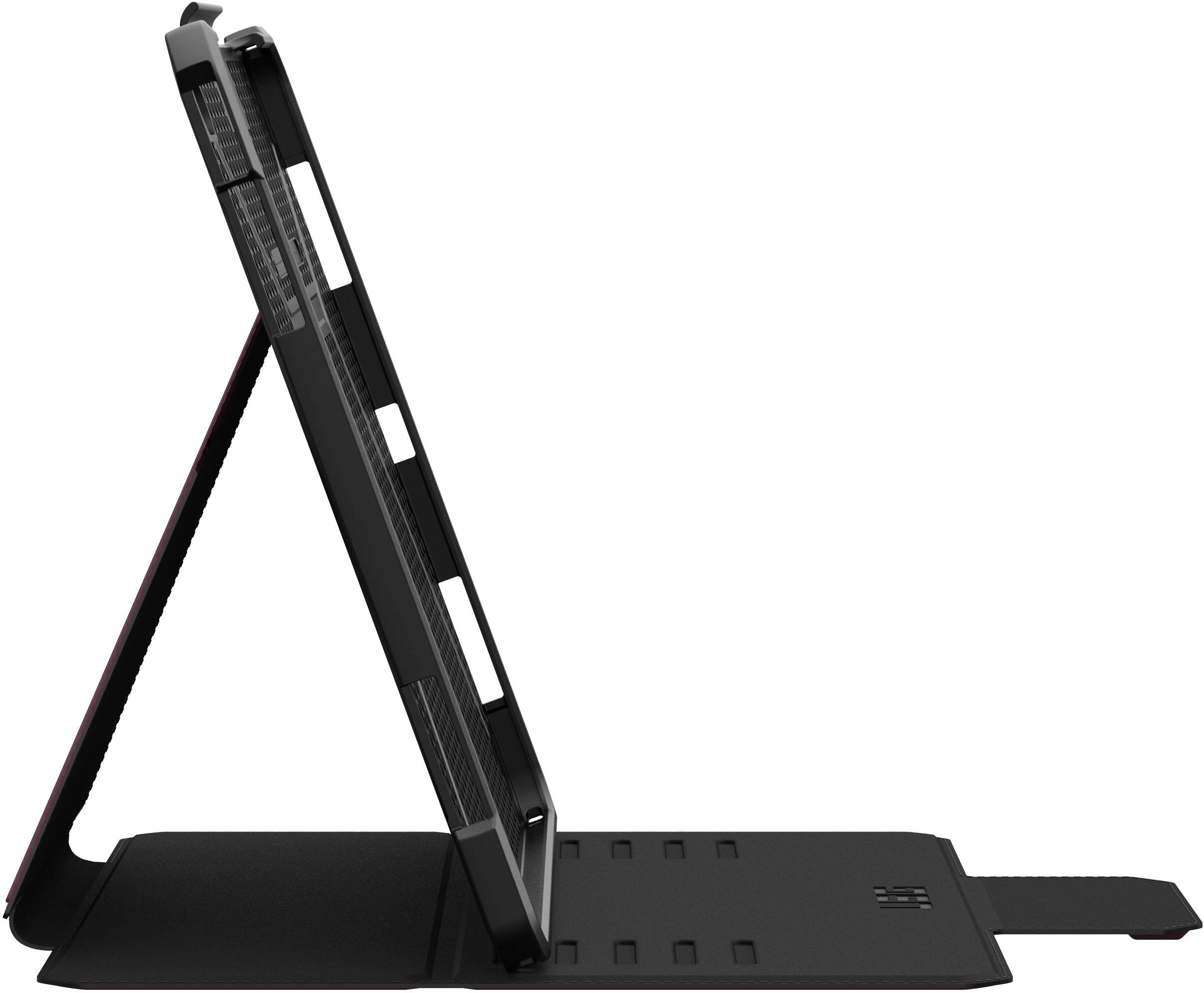 Alt View 13. UAG - Metropolis SE Case for iPad Air 13" (Latest Model/M2 chip) - Bordeaux.