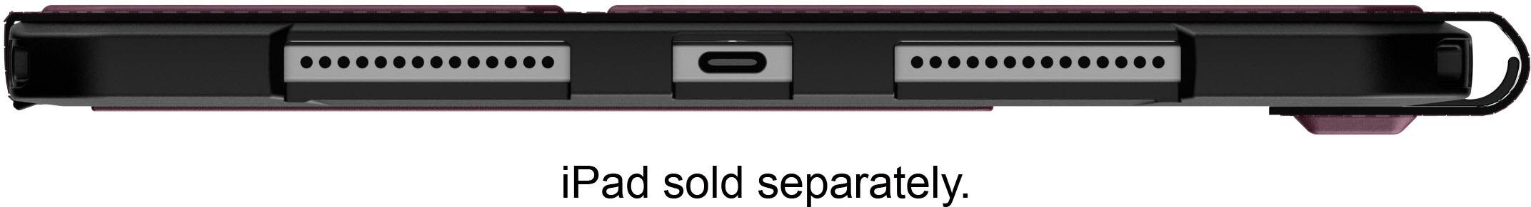 Alt View 15. UAG - Metropolis SE Case for iPad Pro 11" (Gen 5/M4 chip) - Bordeaux.