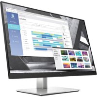 HP - 27" IPS LCD 60Hz Monitor (VGA, USB, HDMI) - Black - Front_Zoom