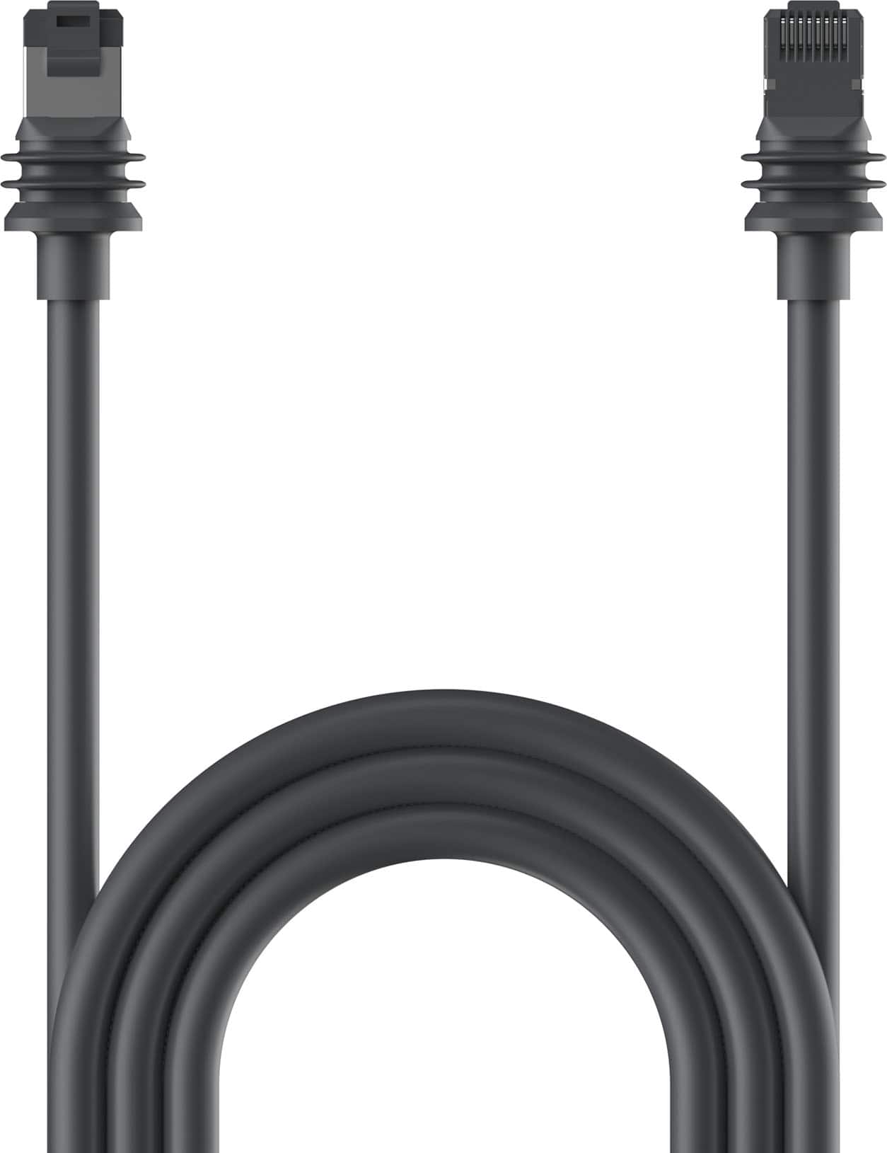 Front. STARLINK - Standard Kit Replacement Cable - 45m - Gray.