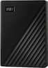 Front. WD - My Passport 6TB External USB 3.0 Portable Hard Drive - Black.