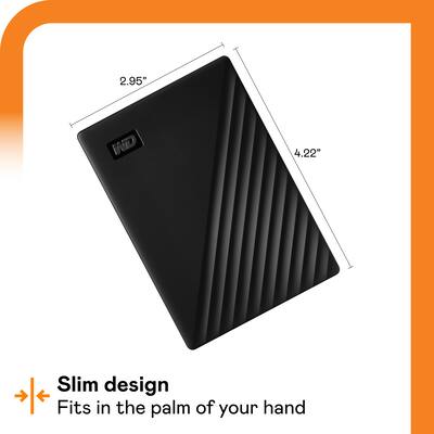 WD My Passport 6TB External USB 3.0 Portable Hard Drive Black WD My Passport 6TB External USB 3.0 Portable Hard Drive Black