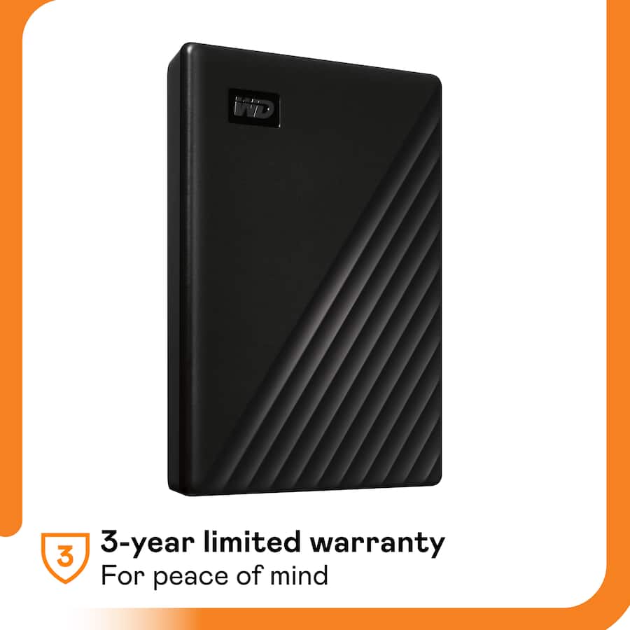 WD My Passport 6TB External USB 3.0 Portable Hard Drive Black WD My Passport 6TB External USB 3.0 Portable Hard Drive Black