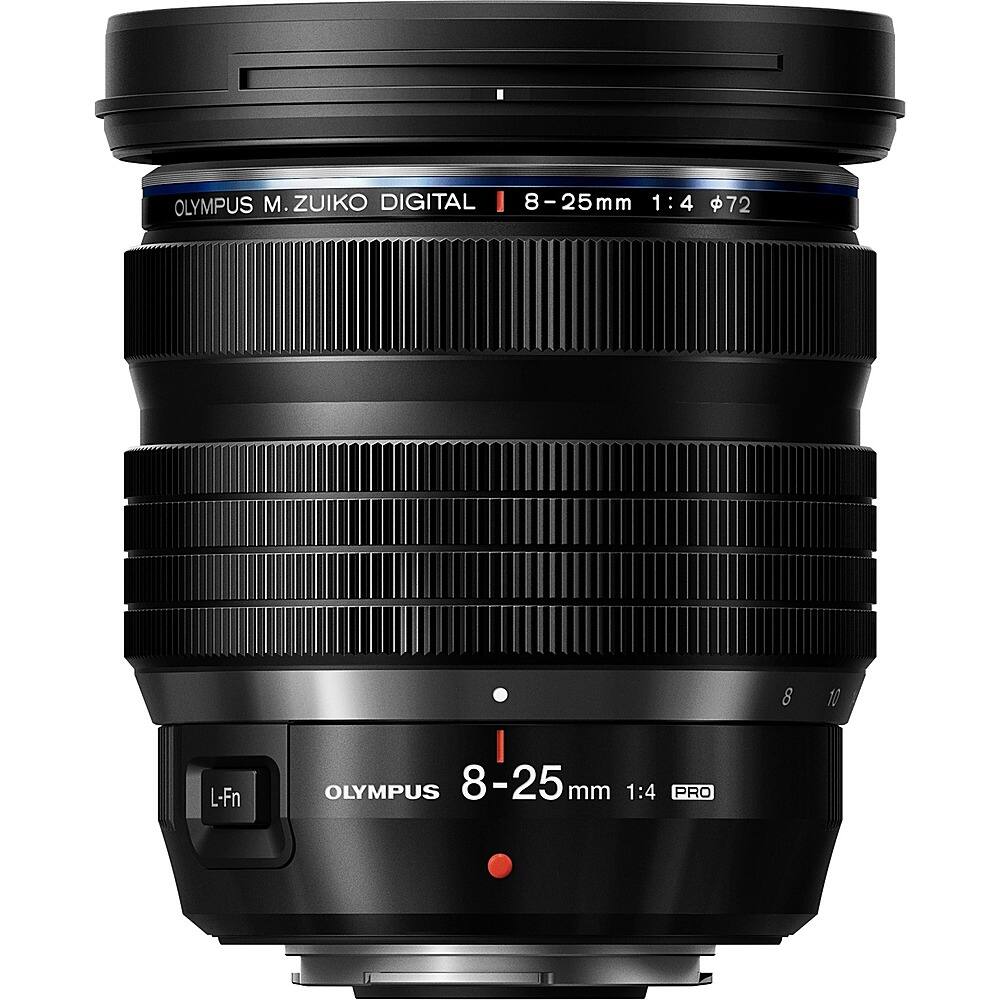 Alt View 14. Olympus - M.ZUIKO DIGITAL 8-25 mm f/4-22 Ultra Wide Angle Zoom Lens For Olympus Micro Four Thirds Mirrorless Cameras - Black.