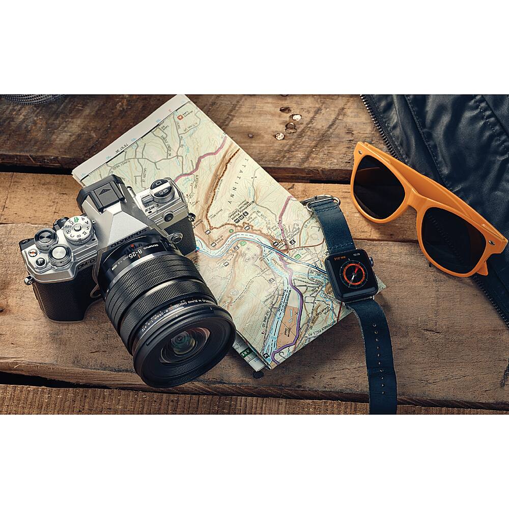 Alt View 40. Olympus - M.ZUIKO DIGITAL 8-25 mm f/4-22 Ultra Wide Angle Zoom Lens For Olympus Micro Four Thirds Mirrorless Cameras - Black.