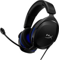 HyperX - Cloud Stinger 2 Core Wired Gaming Headset for PS4 and PS5 - Black - Front_Zoom