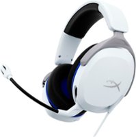 HyperX - Cloud Stinger 2 Core Wired Gaming Headset for PS4 and PS5 - White - Front_Zoom