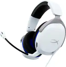 Front. HyperX - Cloud Stinger 2 Core Wired Gaming Headset for PS4 and PS5 - White.