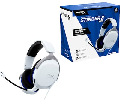 HyperX Cloud Stinger 2 Core Wired Gaming Headset for PS4 and PS5 HyperX Cloud Stinger 2 Core Wired Gaming Headset for PS4 and PS5